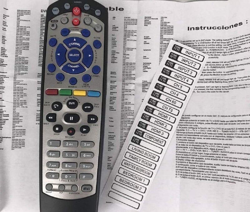 Dish Network 20.1 IR Remote Control TV1 - Image 4